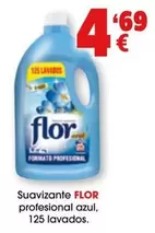 Flor - Suavizante Profesional Azul