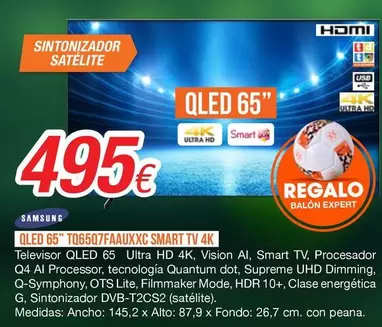 Samsung - QLED 65" SMART TV 4K
