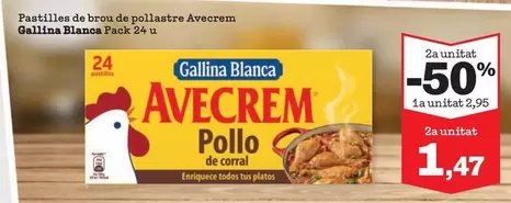 Gallina Blanca - Pastillas De Brou De Pollastre Avecrem