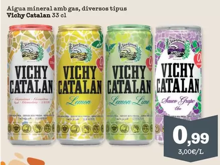 Vichy Catalán - Aigua Mineral Amb Gas