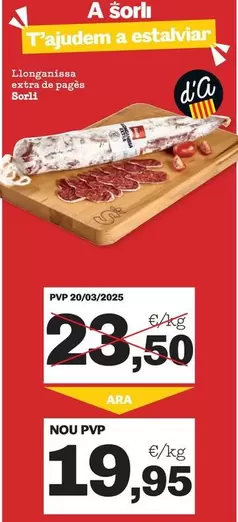 Sorli - Llonganissa Extra De Pagès