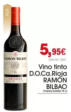 Ramón Bilbao - Vino Tinto D.O.Ca.Rioja