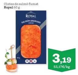 Royal - Cintes De Salmó Fumat