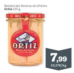 Ortiz - Bonítol Del Nord En Oli D'Oliva