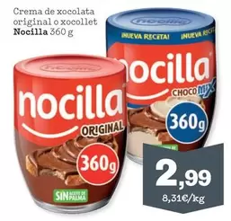 Nocilla - Crema De Xocolata Original O Xocollet