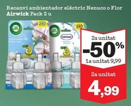 Air Wick - Recanvi Ambientador Electric Nenuco O Flor
