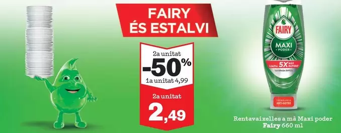 Fairy - Rentavaixelles A Mà Maxi Poder