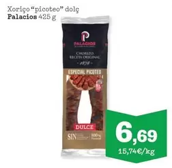 Palacios - Xoriço Picoteo Dolç