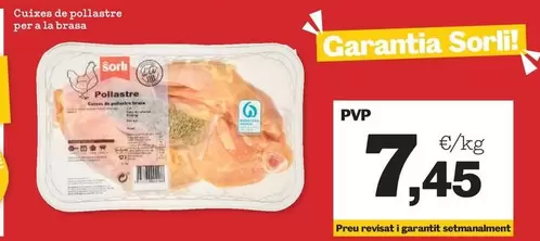 Sorli - Cuixes De Pollastre Per A La Brasa