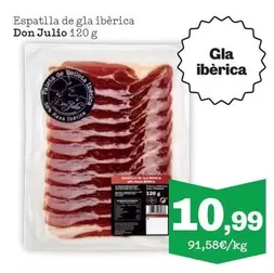 Don Julio - Espatlla De Gla Iberica