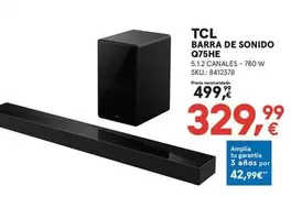 TCL - Barra De Sonido Q75HE