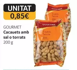 Gourmet - Cacauets Amb Sal O Torrats