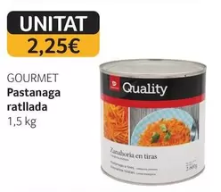 Gourmet - Pastanaga Ratllada