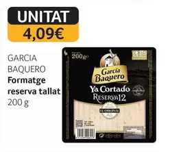 García Baquero - Formatge Reserva Tallat