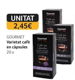 Gourmet - Varietat Cafe En Capsules
