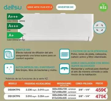 Daitsu - Serie Artic Plus Ktp-6