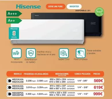 Hisense - Serie Uni Pure