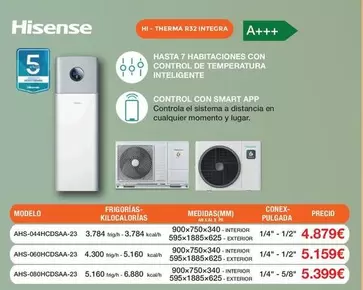 Hisense - HI Therma R32 Integra