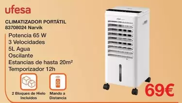 Ufesa - Climatizador Portatil