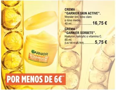 Garnier - Crema Skin Active