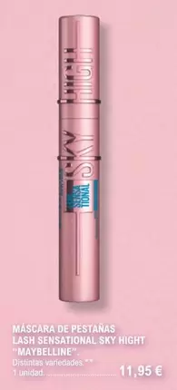 Maybelline - Máscara De Pestañas Lash Sensational Sky Hight