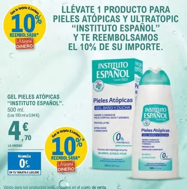 Instituto Español - Gel Pieles Atopicas
