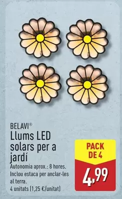 Belavi - Llums Led Solars Per A Jardi