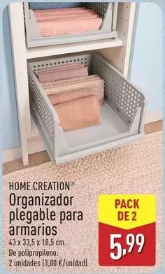 Home Creation - Organizador Plegable Para Armarios