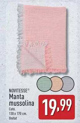 Novitesse - Manta Mussolina