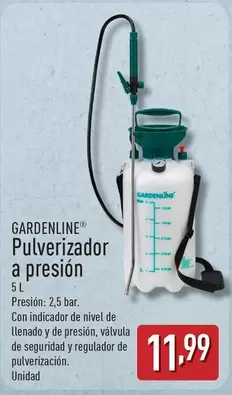Gardenline - Pulverizador A Presion