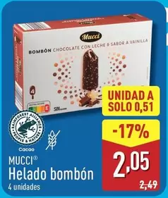Mucci - Helado Bombon