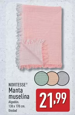 Novitesse - Manta Muselina