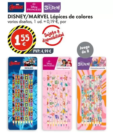 Princess - Lápices De Colores