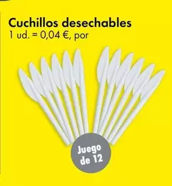 Cuchillos Desechables