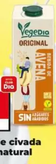 Vegedia - Bebida De Avena De Origen Natural 