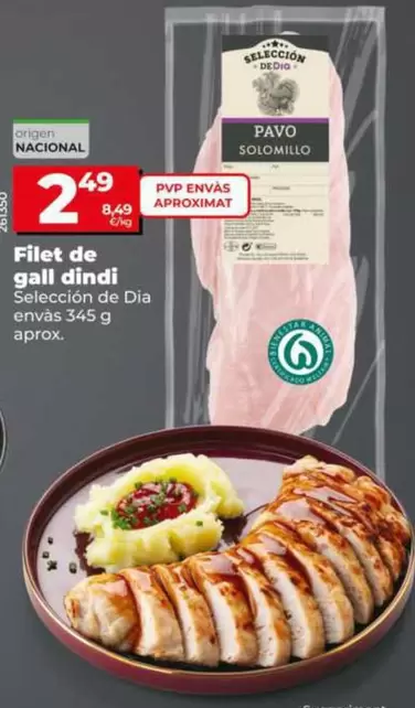 Seleccion De Dia - Solomillo De Pavo