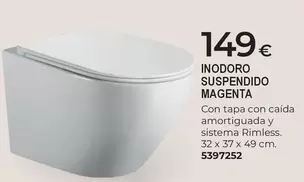 Sistema - Inodoro Suspendido Magenta