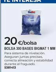 Bigmat - Bolsa 300 Bases