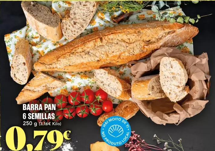 Barra Pan 6 Semillas