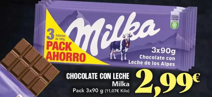 Milka - Chocolate Con Leche
