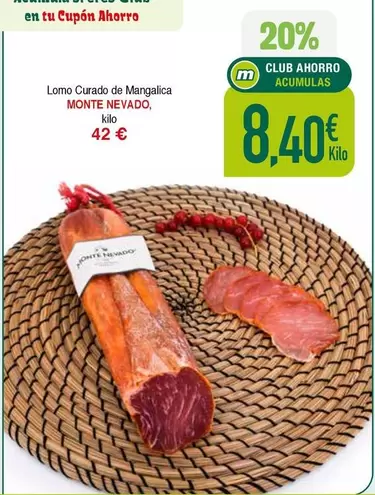 Monte Nevado - Lomo Curado De Mangalica
