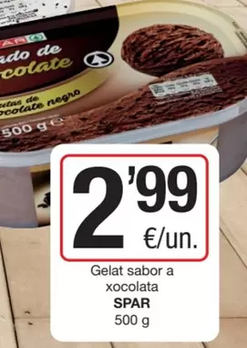 Spar - Gelat Sabor A Xocolata