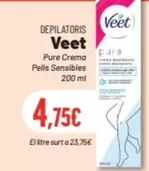 Veet - Pure Crema Pells Sensibles