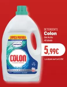 Colon - Detergents