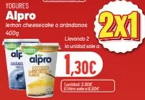 Alpro - Lemon Cheesecake O Arandanos