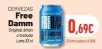 Free Damm - Cervezas