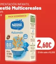 Nestlé - Imentación Infantil Estlé Multicereales