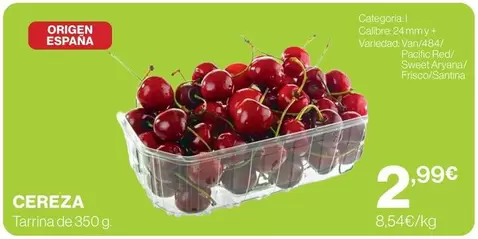 origen - Cereza