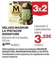 Magnum - Helado La-Pistache