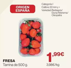 origen - Fresa